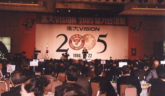 1994.11.22 고대 비전 2005 선포